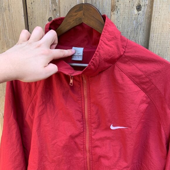 Vintage Nike Jacket Windbreaker XXXL Red - Picture 5 of 6
